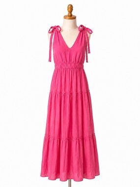 Fanco V-Neck Maxi Dress